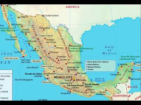 Mapa De Estado De Mexico Con Nombres Para Imprimir - ICL Información